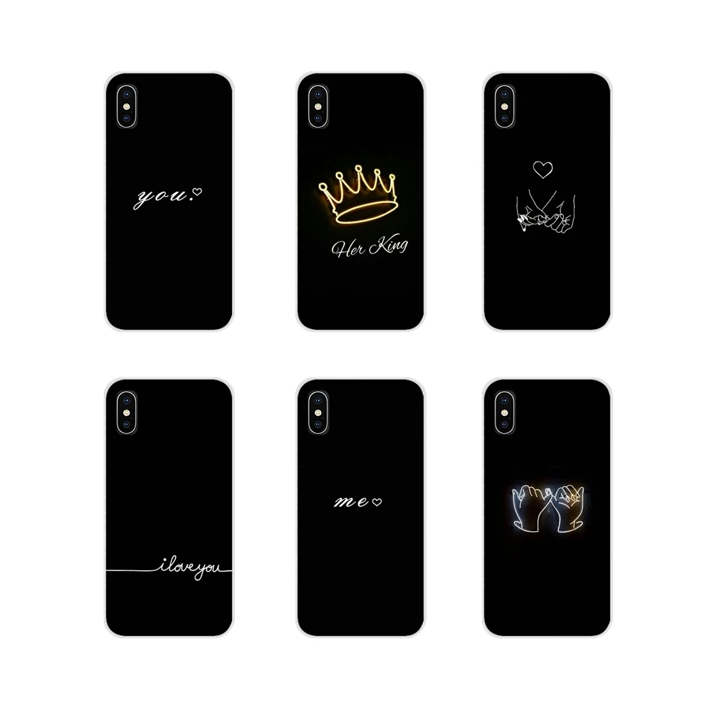 Парные чехлы с сердечками для Samsung Galaxy A3 A5 A7 A9 A8 Star A6 Plus 2018 2015 2016 2017 | Мобильные