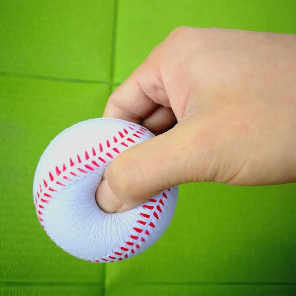 

Easy to Grip Foamed Children's Toys Soft Faux Leather Baseball for Workout