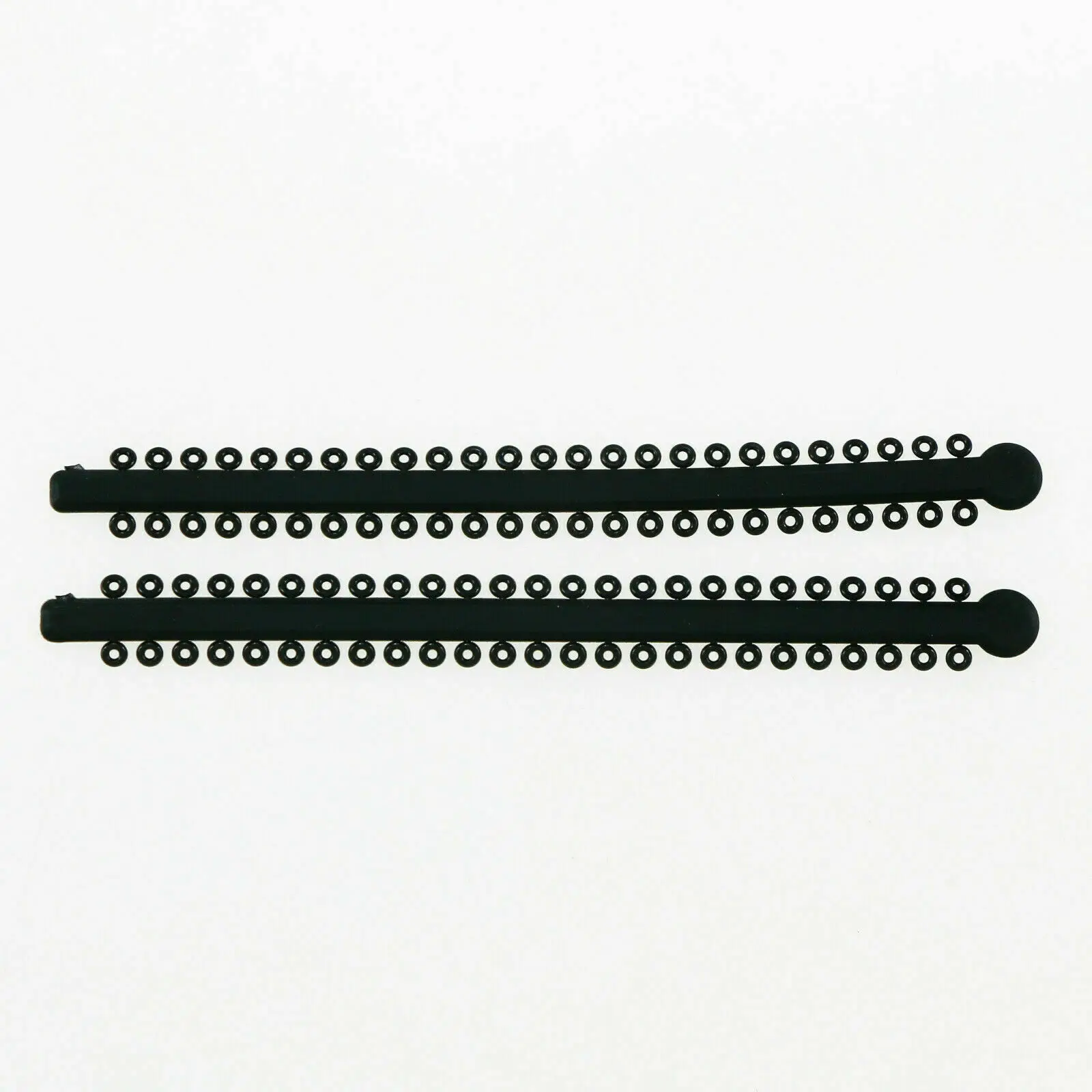 

Dental Orthodontic Elastic Ligature Ties Bands Black Color Light Force Premium Quality