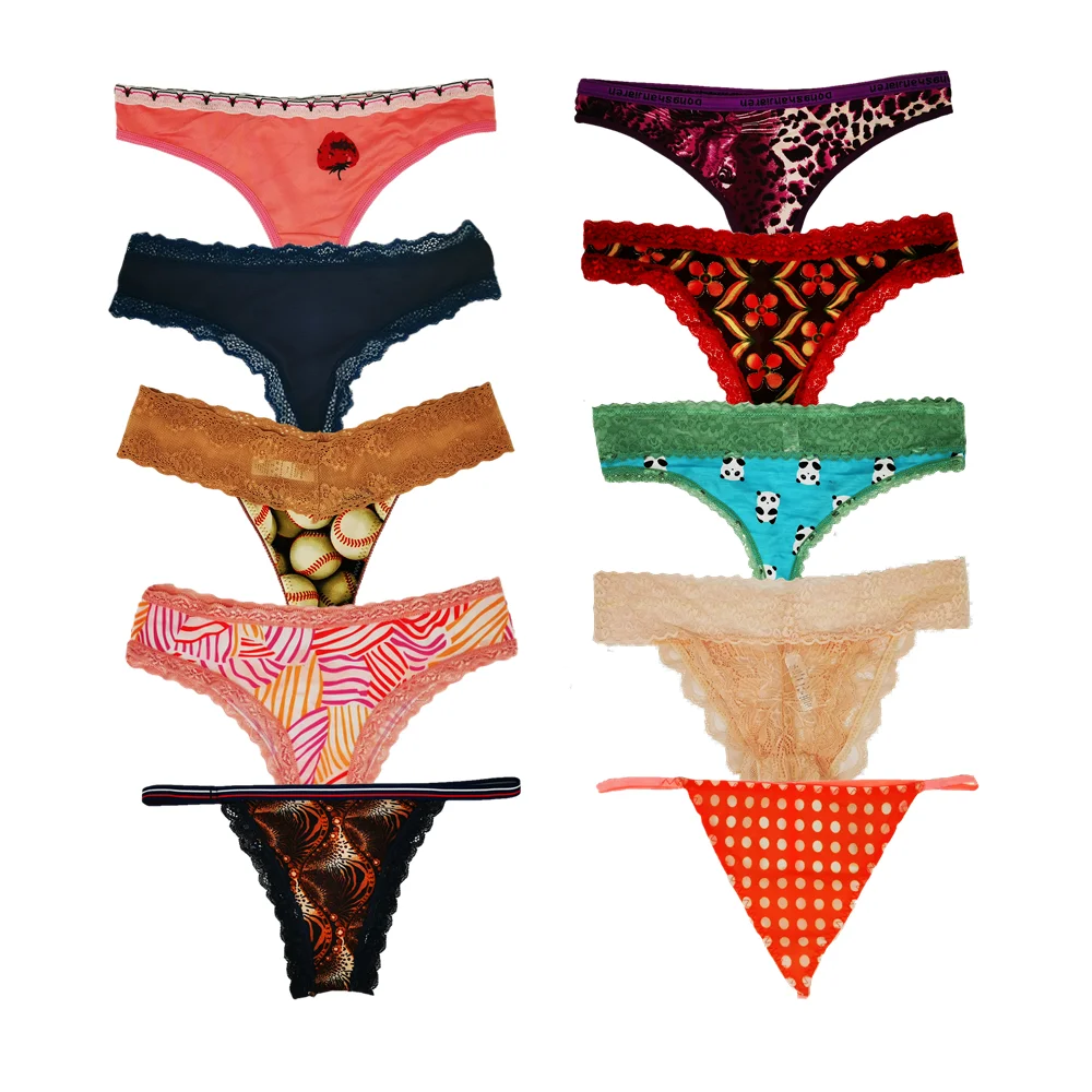 

DIRCHO Women Underwear Variety Panties Pack 5 Lacy Thongs G-strings Cotton Briefs Hipsters Bikinis Undies Lot Assorted