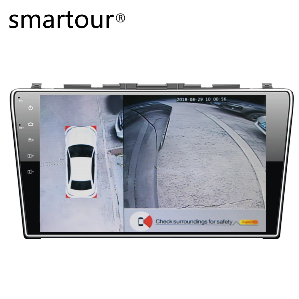 Smartour car 1080P Super HD 360 градусов Система наблюдения за птицами панорамный вид круглая камера с DVR Вождение объемный recoder