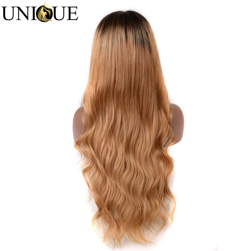 Unique Brazilian 13x4 Body Wave Lace Front Wigs 130% 150% Medium Ratio 8&quot-24&quot Wig Pre Plucked Remy Human Hair 1B/27 | Шиньоны и