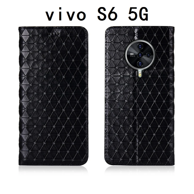 

Genuine Leather Phone Case Credit Card Holder For ViVo Z6/ViVo Z5/ViVo Z5x/ViVo S6/ViVo S5/ViVo U3x Flip Cover Stand Case Coque