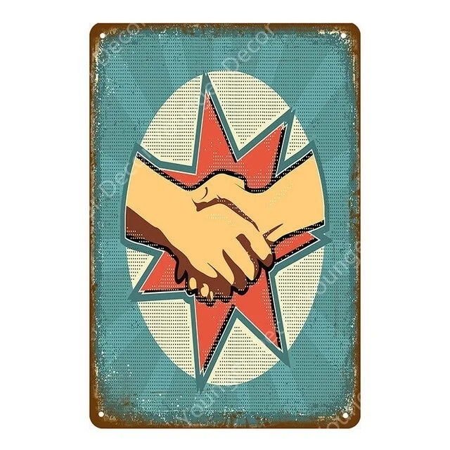 

Retro Rock Roll Poster Country Music Jazz ACDC Metal Signs Vintage Band Party Decor Pub Bar Cafe Club Wall Decoration YI-092