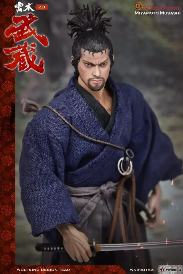 WOLFKING WK89015A 1/6 Миямото Takehide 2 0 Коллекционная экшн-фигурка для фанатов праздничный