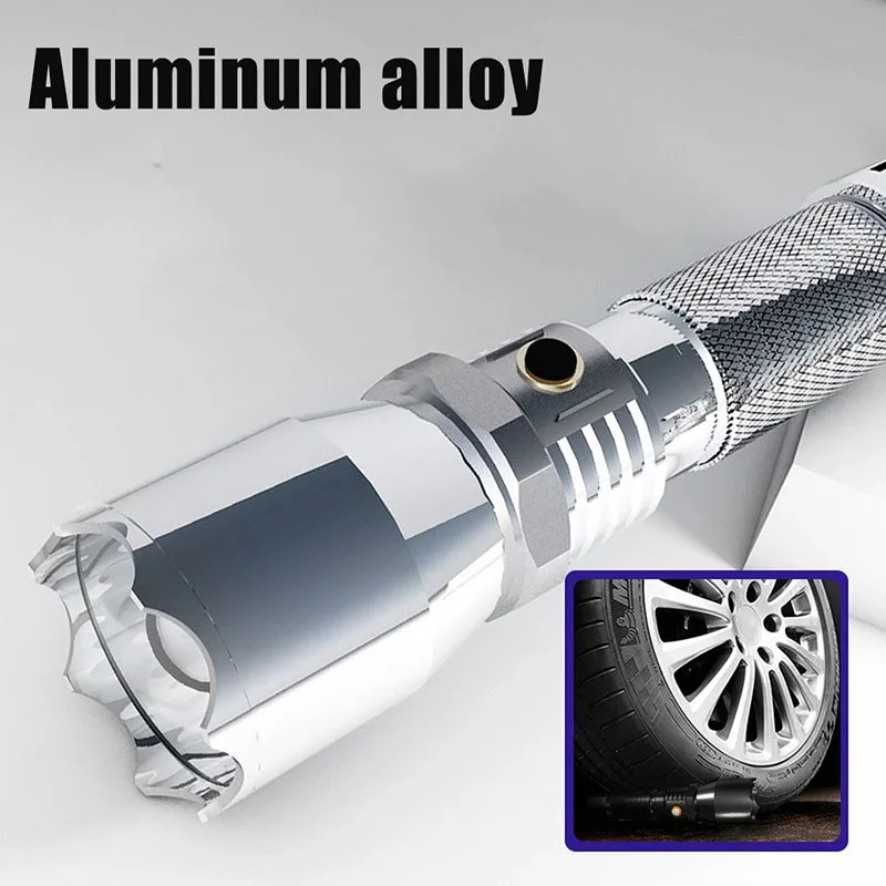 ZHIYU Высокая мощность L8 светодиодный светильник для вспышки USB Перезаряжаемый