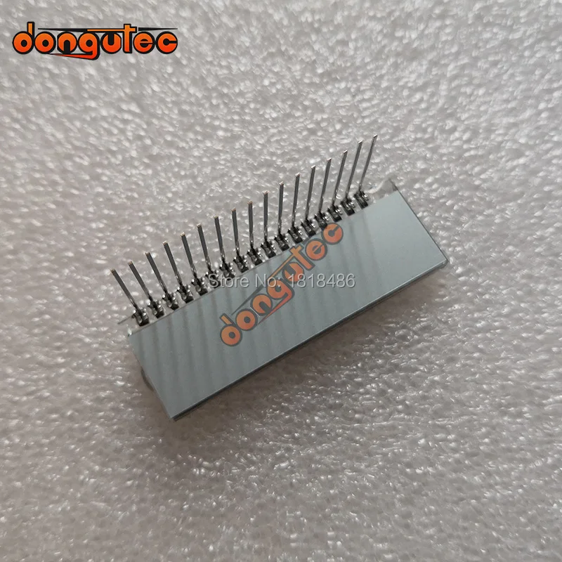 17Pin TN позитивная 6 цифровая сегментная ЖК панель без подсветки 3 в|Экраны| |