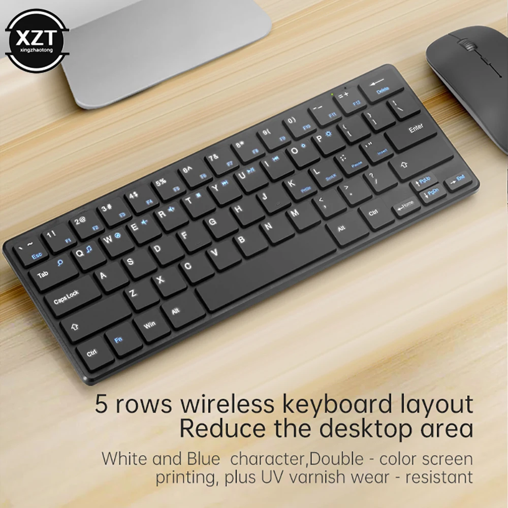 Клавиатура компьютерная беспроводная эргономичная 2 4 ГГц 1200DPI |