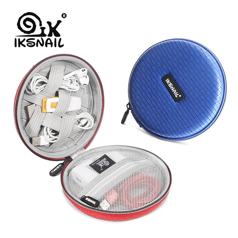 IKSNAIL Кабельный организатор Системы комплект чехол USB кабель для передачи данных