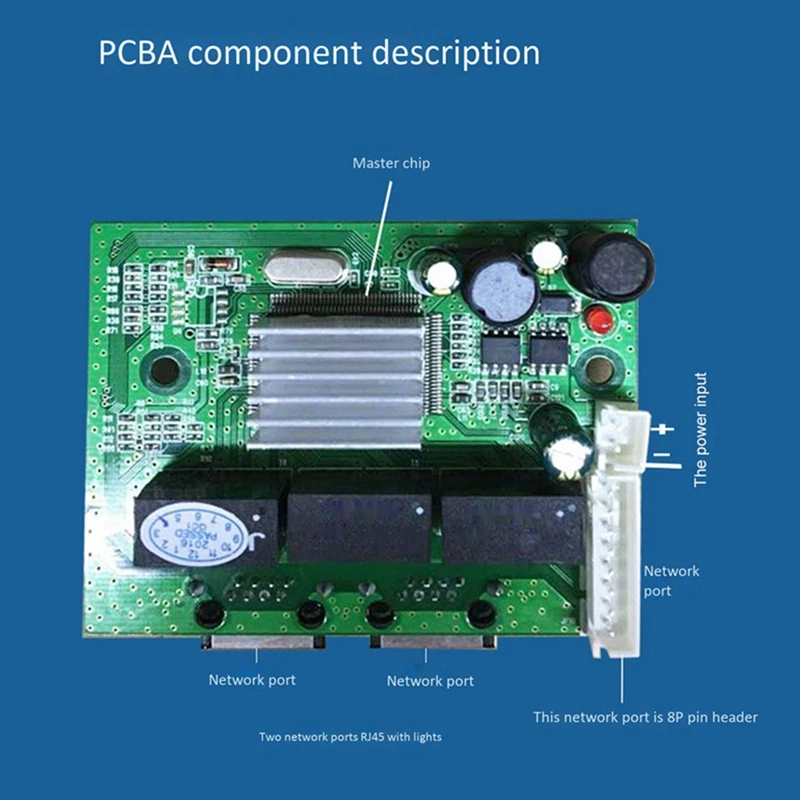 

Pl-Gs3005Dr-A1 3-Port 10/100/1000M Gigabit Switch Is Used for Equipment Expansion Port, LED Display Expansion Port
