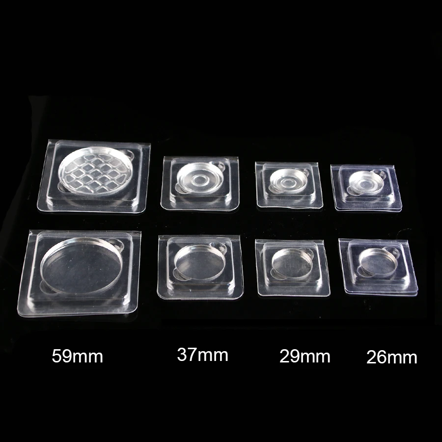 ПВХ раскладушка Пластик блистер палитры теней для век Пресс кастрюли тени