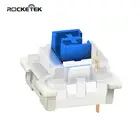 ROCKETEK SMD RGB Outemu MX низкопрофильный переключатель 3-Контактный кличный линейный тактильный бесшумный красный синий черный коричневый переключатель механическая клавиатура