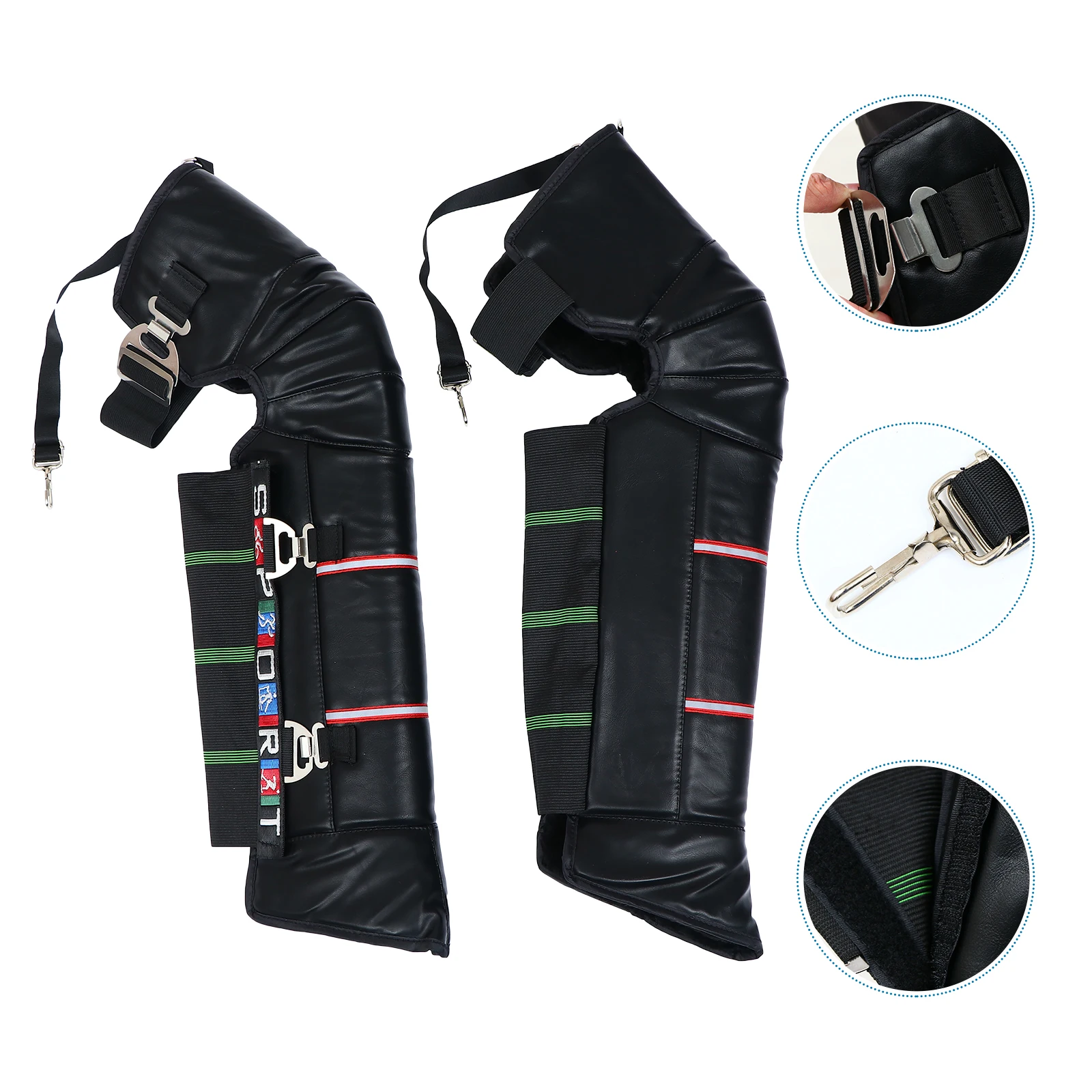 

1 Set Windproof Knee Pad Knee Sleeve Warm Legs Protector Motorcycle Kneecaps for Cycling Woman Outdoor Man