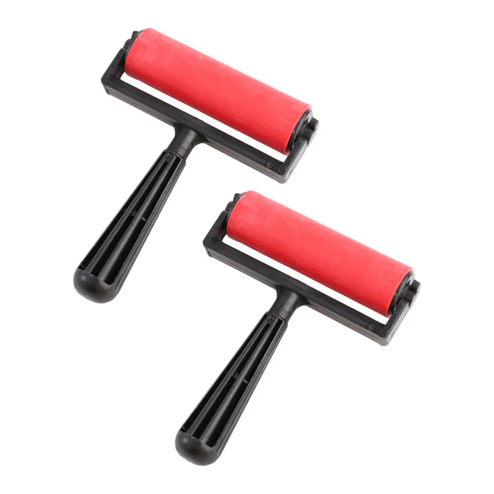 

2 Pcs Brayer Printmaking Glue Roller Printmaking Tool Art Supplies