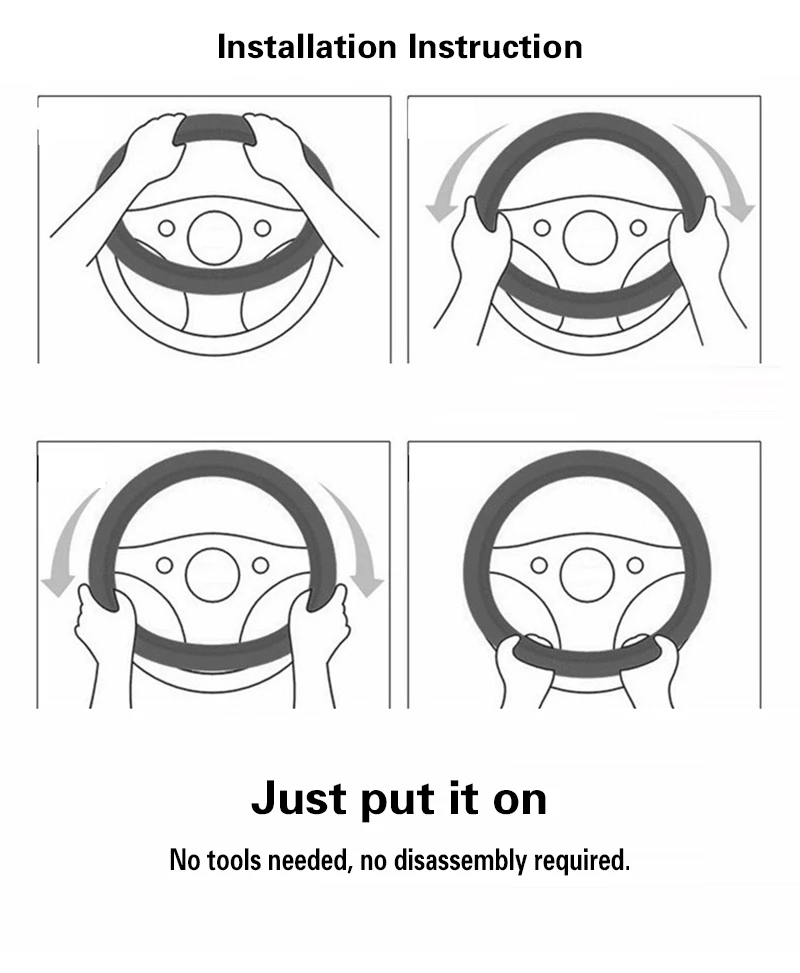 Новинка 37-39 см черный мягкий плюшевый весенний чехол для руля зимний теплый