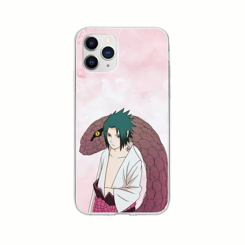 

Boys Cartoon Anime Naruto Transparent Phone Case Clear Cover For Huawei P20 P40 Lite P30 Pro P Smart 2019 Nova 3e 6 Se