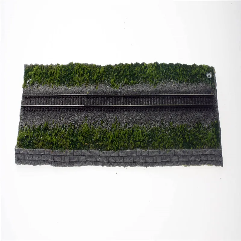 Модель железной дороги в масштабе N миниатюрная настольная станция с песком