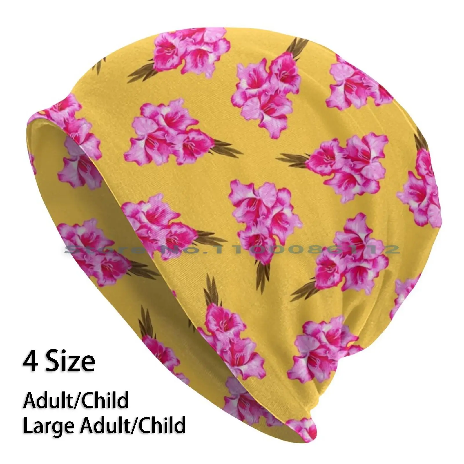 

Женская шапка-Гладиатор Edna Everage Gladdie Time от Jock Mooney, вязаная шапка-Гладиатор с цветочным и растительным узором листьев