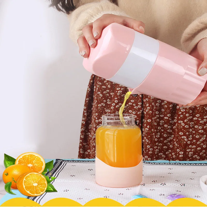 Высококачественная портативная ручная соковыжималка для цитрусовых 300 мл