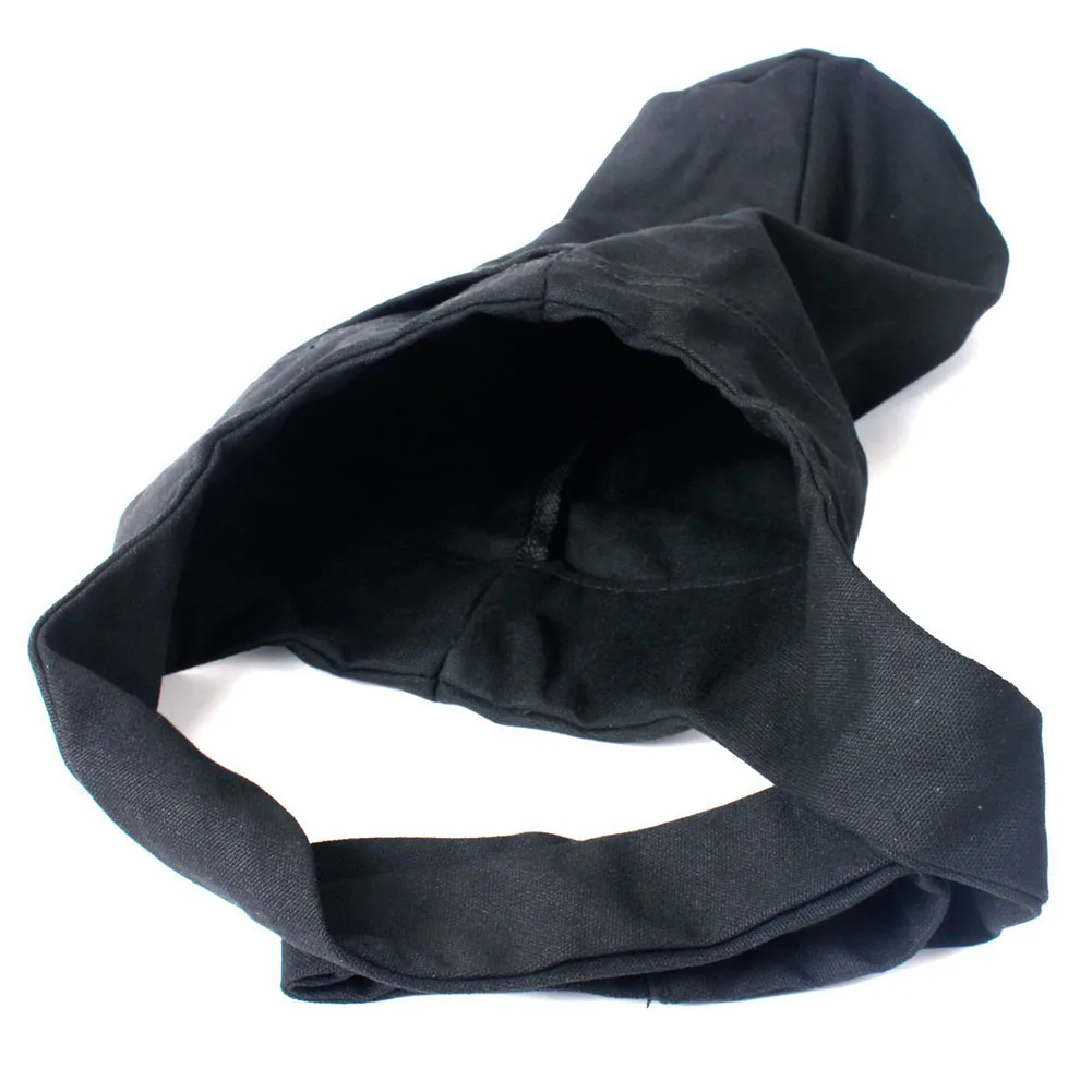 Боковые карманные холщовые переноски легкая сумка для зала фитнеса на плечо Йога