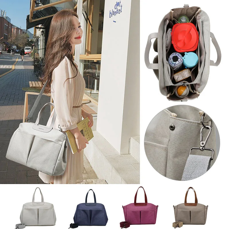 Сумка для мам Многофункциональная портативная на одно плечо с изоляцией по