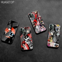 huagetop persona 5 take your heart coque phone case tempered glass for iphone 11 pro xr xs max 8 x 7 6s 6 plus se 2020 case