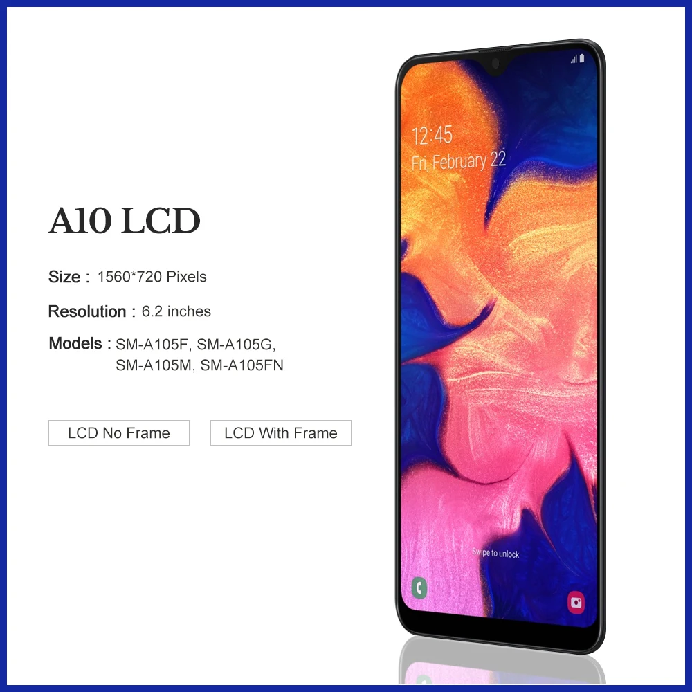 Оригинальный Super Amoled дисплей для Samsung Galaxy A10|Экраны мобильных телефонов| |