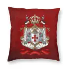 Наволочка для подушки в виде рыцаря, яркого оружия, 45x45 см, домашний декор, средневековый воин, крест, наволочка для дивана