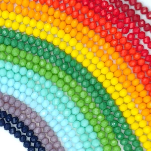Разноцветные фарфоровые бусины, зеркальные круглые бусины 2, 3, 4, 6, 8 мм для изготовления ювелирных изделий, аксессуары «сделай сам», оптовая продажа