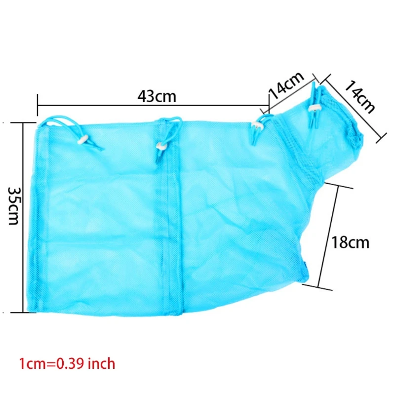 

Pet Kitten Grooming Bag Adjustable Multifunctional Anti-Bite Anti-Scratch Cat Bathing Washing Shower Mesh Bag for Nail