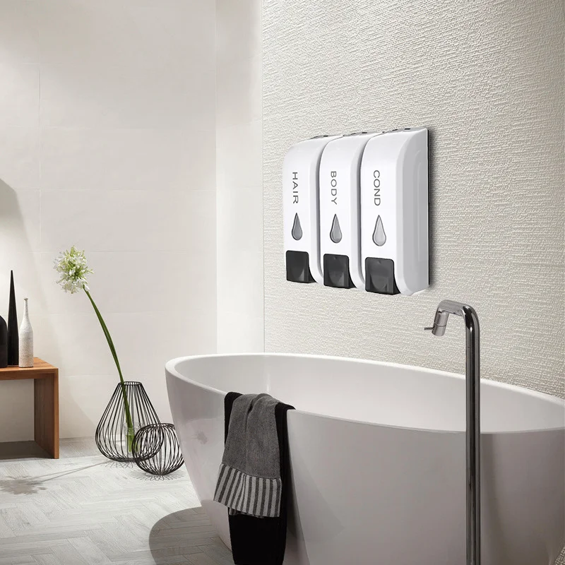 Диспенсер для мыла настенный пластиковый 350 мл | Обустройство дома