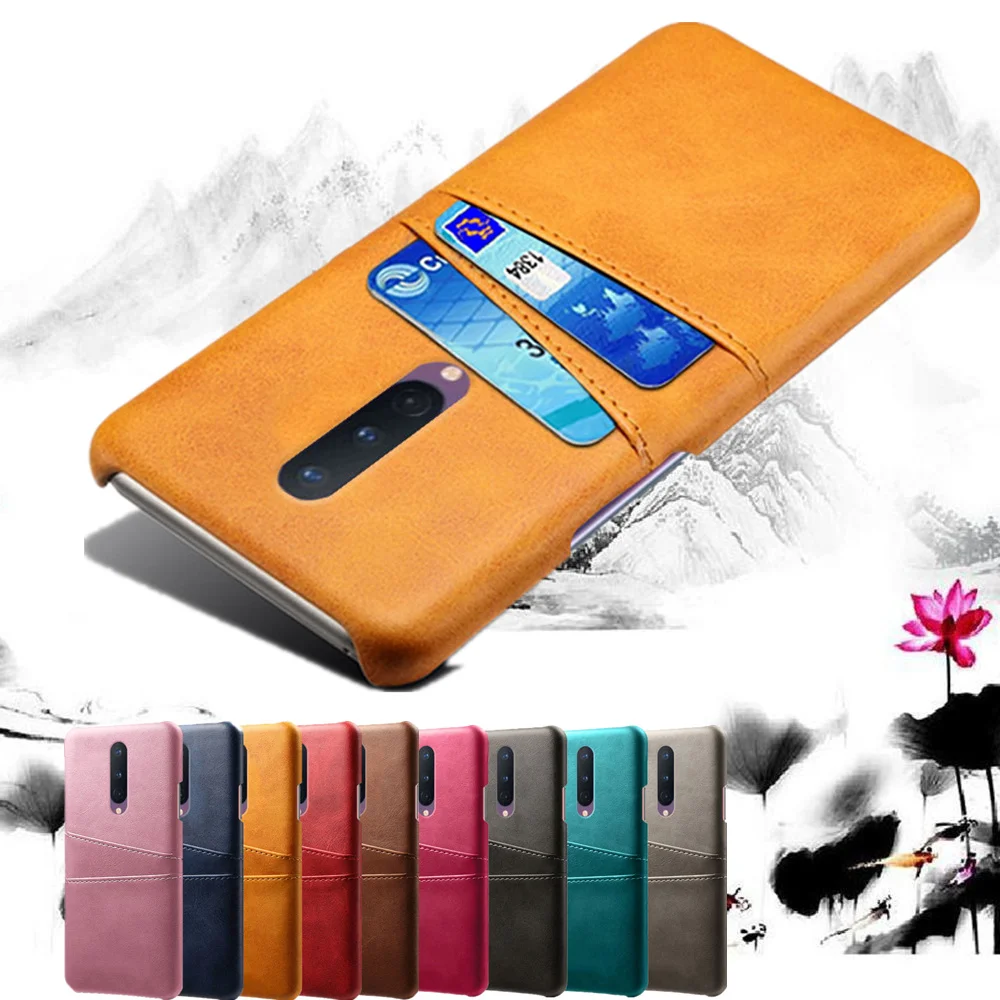 

Luxury PU Leather Card Slots Case For Oneplus 8 9 7 8pro 8t For One Plus 8 pro nord 2 9 RT 6 5 t 1+8 1+ 8 9 7 Cover Coque Funda