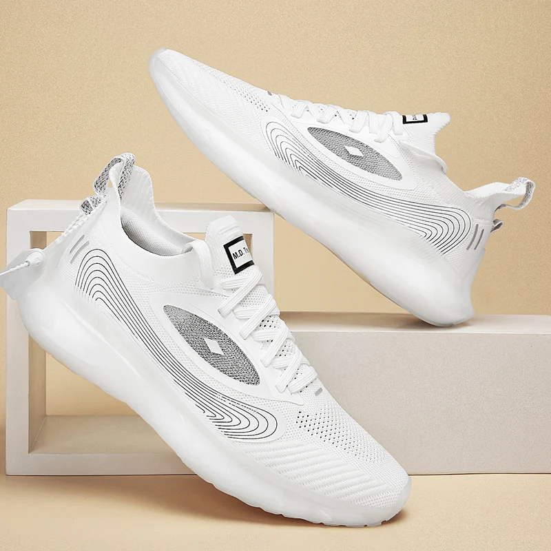 Fashion Lightweight Sneakers Outdoor Men Free Running for Jogging Walking Sports Shoes Breathable Mesh Comfort Casual |