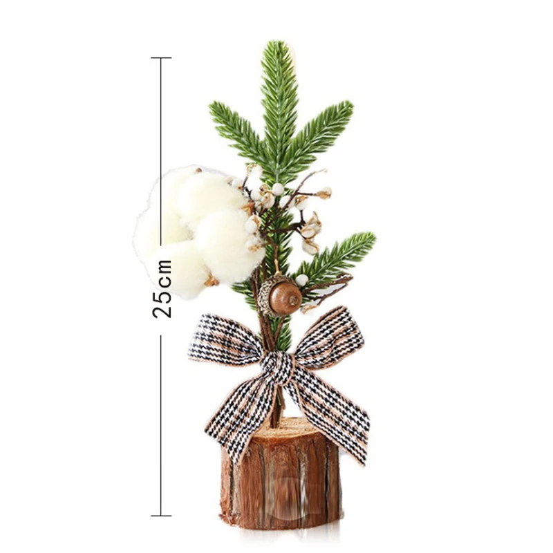 Маленькая рождественская елка искусственная Красивая миниатюрная