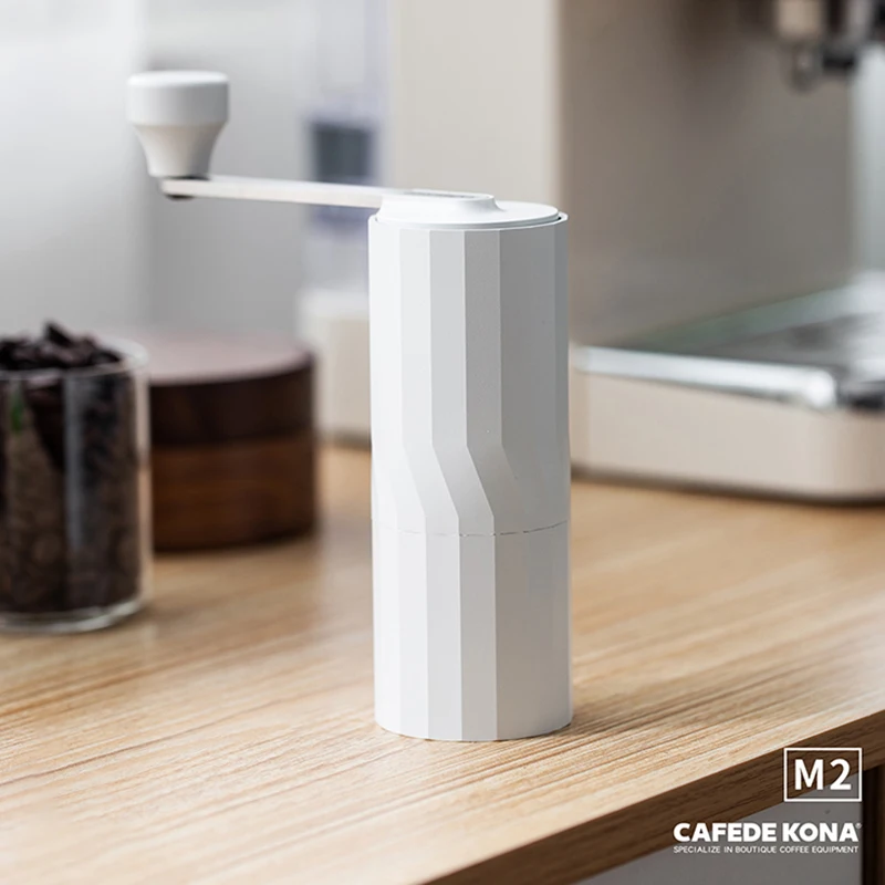 CAFEDE KONA M2 Manual Coffee Grinder High Quality Portable Hand Grind Machine Mill With Double Bearing Positioning | Дом и сад