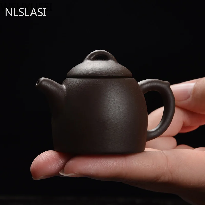 NLSLASI1 шт. Фиолетовый Глиняный чайный горшок с пальцами маленький карманный набор