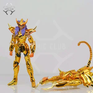 comic club in stock mini cloth myth ddp 100mm ex gold saint scorpio milo with object action figure metal armor model toys figure free global shipping