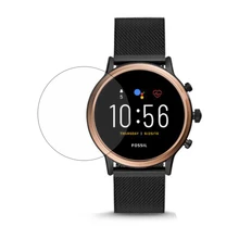 Tempered Glass Protective Film For Fossil The Carlyle HR / Julianna HR/ Garrett HR Gen 5 Watch Smartwatch Screen Protector Cover