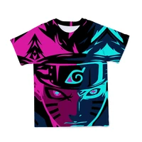 new 2018 3d sasuke t shirt menwomen fashion streetwear hip hop harajuku 3d print kakashi mens t shirt clothes top