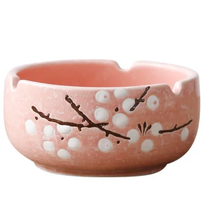 

Japanese creative ashtray ceramic ashtray bedroom living room large ceramic ashtray household daily necessities