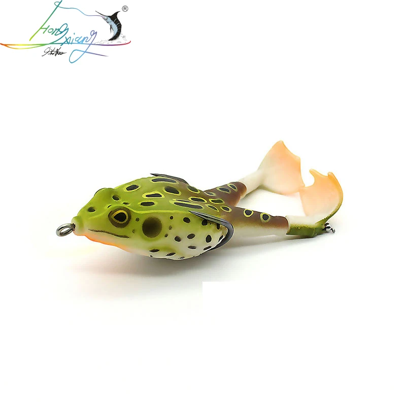 

Double Propeller Frog Soft Baits Shad Soft Lure Jigging Fishing Lure Bait Prop Topwater Catfish Silicone Artificial Wobblers