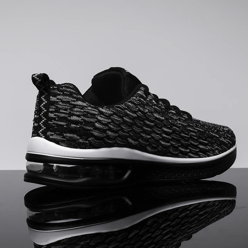 Повседневная мужская обувь модные дикие спортивные красные туфли плетеные