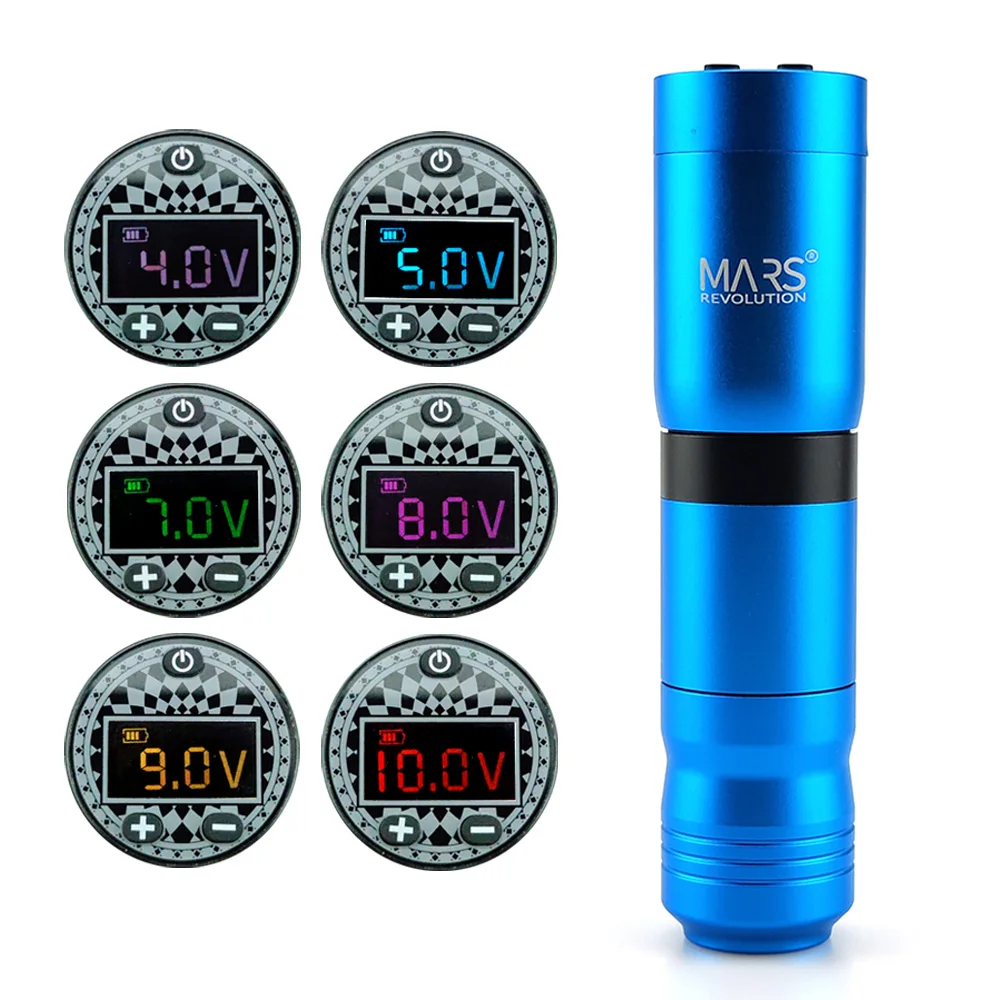 Беспроводной ручка для нанесения татуировок машина татуировки с Батарея и