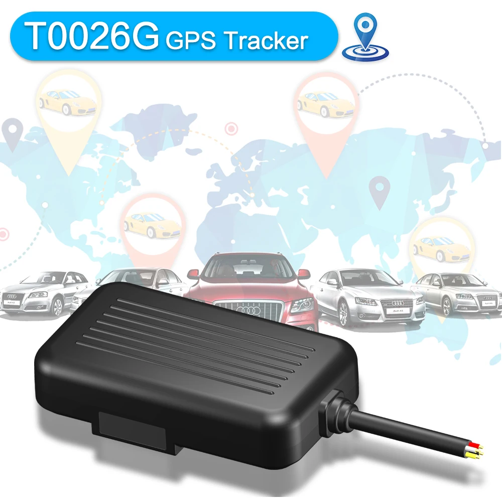Автомобильный мини трекер WCDMA 3G GPS T0026G для мотоциклов и электронных велосипедов