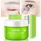 EFERO 50 шт.коркор. маска для глаз из морских водорослей, натуральные отбеливающие увлажняющие патчи для глаз, удаление темных кругов, Антивозрастные мешки для глаз