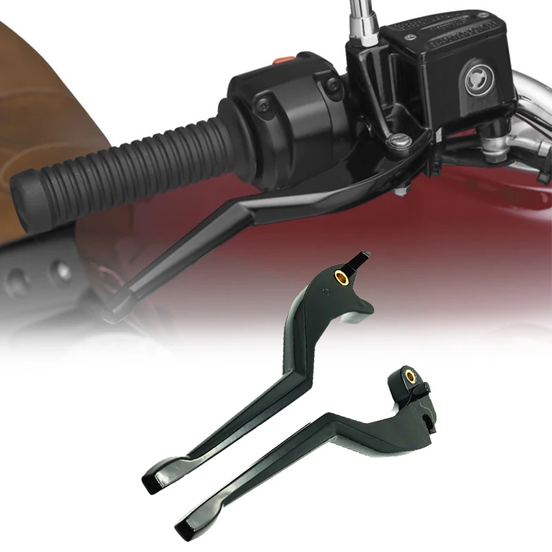 Черные серебристые аксессуары для мотоциклов сцепные рычаги руль ручные ручки