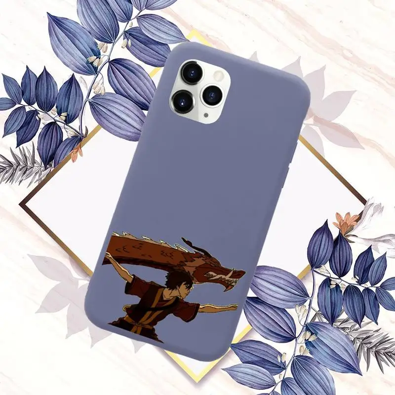 

Avatar the Last Airbender Phone Cases Candy Color for iPhone 11 12 mini pro XS MAX 8 7 6 6S Plus X SE 2020 XR
