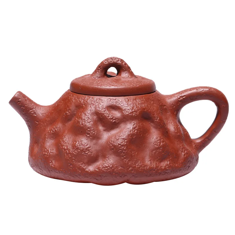 

Raw Ore Descending Mud For Spring Stone Scoop Pot Zisha Teapot Yixing Handmade Pot Kung-fu Teaware Purple Clay Drinkware Puer