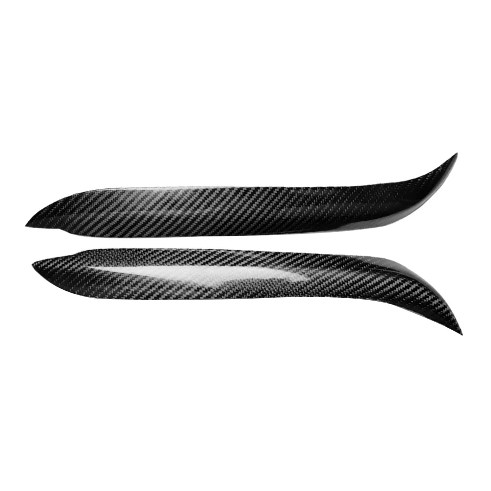 

Car Headlights Sticker for Eyebrow Eyelids Carbon Fiber Stickers Trim Cover for BMW E81 E82 E87 E88 128i 135i 2004-2011