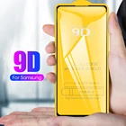 Защитное стекло 9D для Samsung Galaxy A51, A71, A01, A91, A81, M31, M21, Note10, S10 Lite, с изогнутыми краями